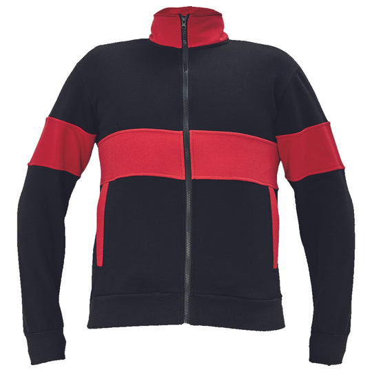 Ζακέτα MAX BLACK/RED — stenso.gr Ζακέτα MAX BLACK/RED