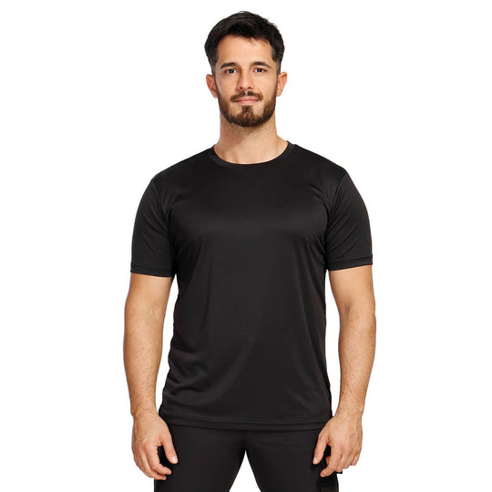Κοντομάνικη μπλούζα FIT BLACK - 2 — stenso.gr Κοντομάνικη μπλούζα FIT BLACK - 2