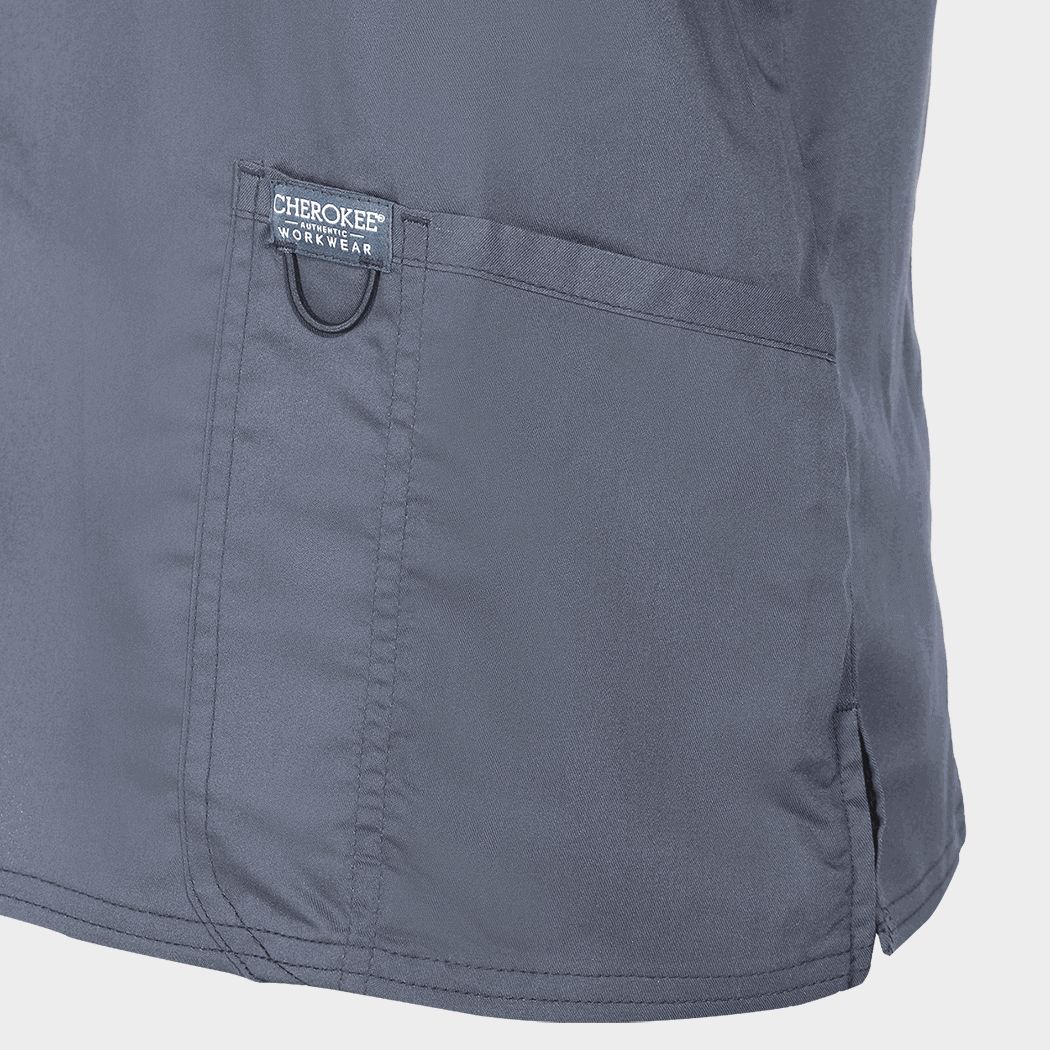 Γυναικεία ιατρική μπλούζα CHEROKEE V-NECK GREY WWE620 - 6 — stenso.gr Γυναικεία ιατρική μπλούζα CHEROKEE V-NECK GREY WWE620 - 6