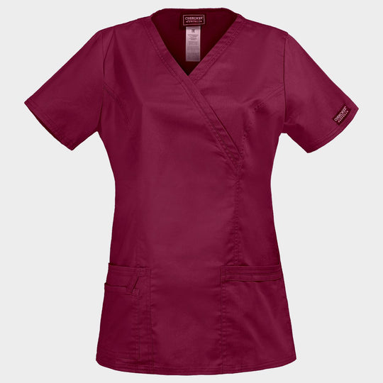 Γυναικεία ιατρική μπλούζα CHEROKEE WRAP BORDEAUX WWE4728 - 1 — stenso.gr Γυναικεία ιατρική μπλούζα CHEROKEE WRAP BORDEAUX WWE4728 - 1
