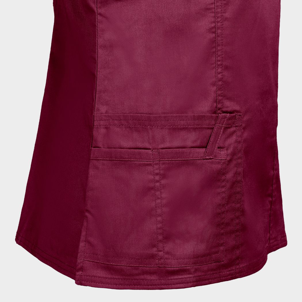 Γυναικεία ιατρική μπλούζα CHEROKEE WRAP BORDEAUX WWE4728 - 6 — stenso.gr Γυναικεία ιατρική μπλούζα CHEROKEE WRAP BORDEAUX WWE4728 - 6
