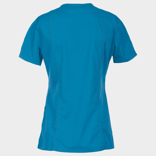 Γυναικεία ιατρική μπλούζα CHEROKEE WRAP CARIBBEAN BLUE WWE610 - 2 — stenso.gr Γυναικεία ιατρική μπλούζα CHEROKEE WRAP CARIBBEAN BLUE WWE610 - 2