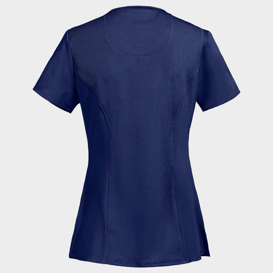 Γυναικεία ιατρική μπλούζα CHEROKEE WRAP DARK BLUE CKE2625A - 2 — stenso.gr Γυναικεία ιατρική μπλούζα CHEROKEE WRAP DARK BLUE CKE2625A - 2