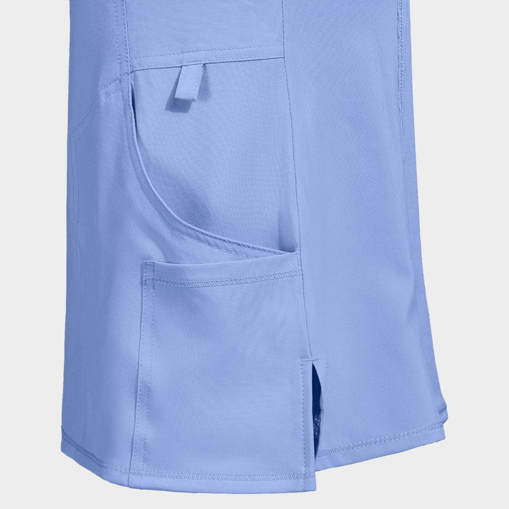 Γυναικεία ιατρική μπλούζα CHEROKEE WRAP LIGHT BLUE CKE2625A - 6 — stenso.gr Γυναικεία ιατρική μπλούζα CHEROKEE WRAP LIGHT BLUE CKE2625A - 6