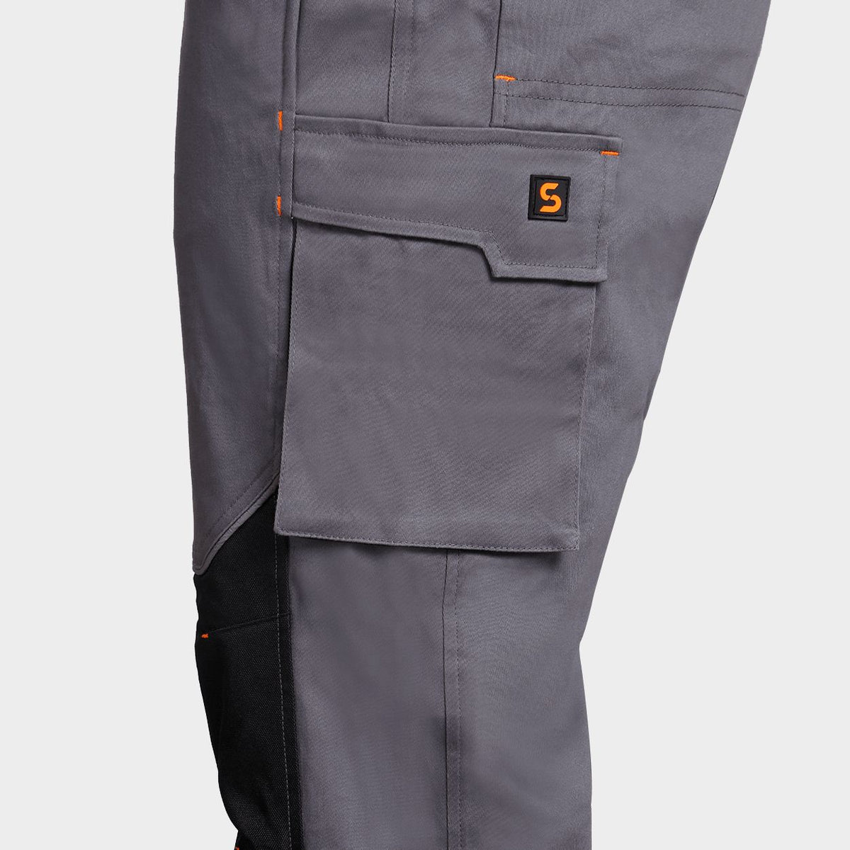 Φόρμα εργασίας MELBOURNE STRETCH GREY/BLACK - 6 — stenso.gr Φόρμα εργασίας MELBOURNE STRETCH GREY/BLACK - 6