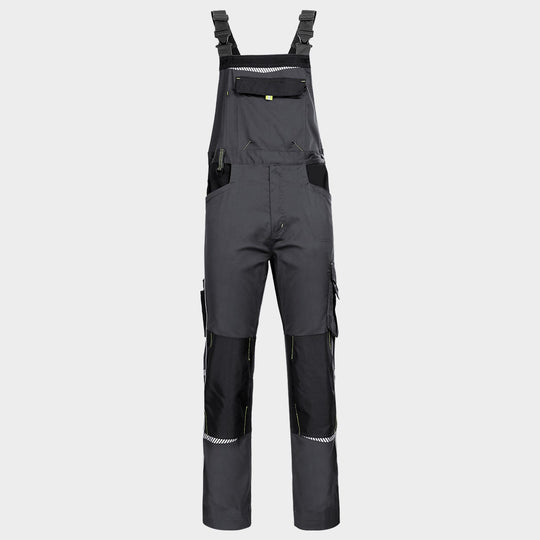 Salopetă de lucru PRISMA SPANDEX GRI/NEGRU - 1 — stenso.gr Salopetă de lucru PRISMA SPANDEX GRI/NEGRU - 1