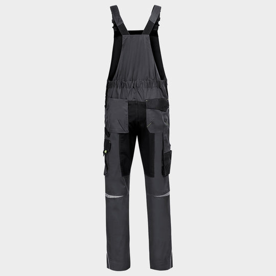 Salopetă de lucru PRISMA SPANDEX GRI/NEGRU - 2 — stenso.gr Salopetă de lucru PRISMA SPANDEX GRI/NEGRU - 2