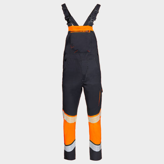 Pantaloni cu pieptar PRIMO HV LIGHT STRETCH ORANGE - 1 — stenso.gr Pantaloni cu pieptar PRIMO HV LIGHT STRETCH ORANGE - 1