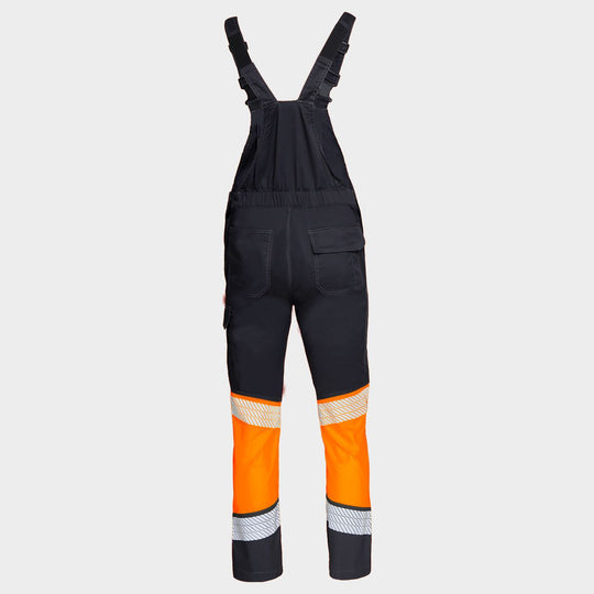 Pantaloni cu pieptar PRIMO HV LIGHT STRETCH ORANGE - 2 — stenso.gr Pantaloni cu pieptar PRIMO HV LIGHT STRETCH ORANGE - 2