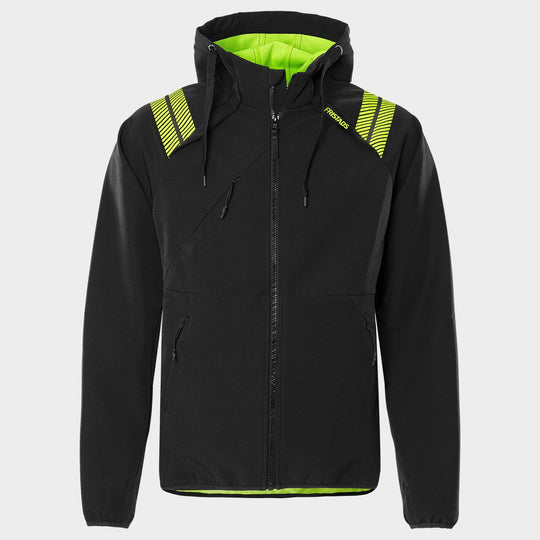 Μπουφάν εργασίας FRISTADS HOODED SOFTSHELL 4-STRETCH BLACK - 1 — stenso.gr Μπουφάν εργασίας FRISTADS HOODED SOFTSHELL 4-STRETCH BLACK - 1