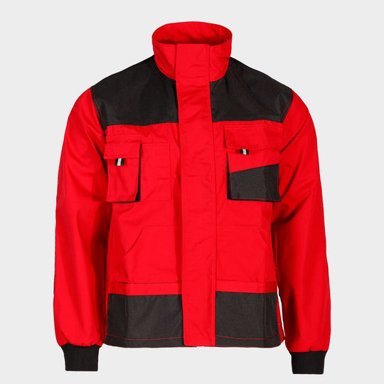Μπουφάν εργασίας KASTOR RED - 1 — stenso.gr Μπουφάν εργασίας KASTOR RED - 1
