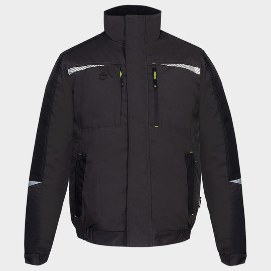 Μπουφάν εργασίας KASTOR T/C WINTER GREY/BLACK/GREEN - 1 — stenso.gr Μπουφάν εργασίας KASTOR T/C WINTER GREY/BLACK/GREEN - 1