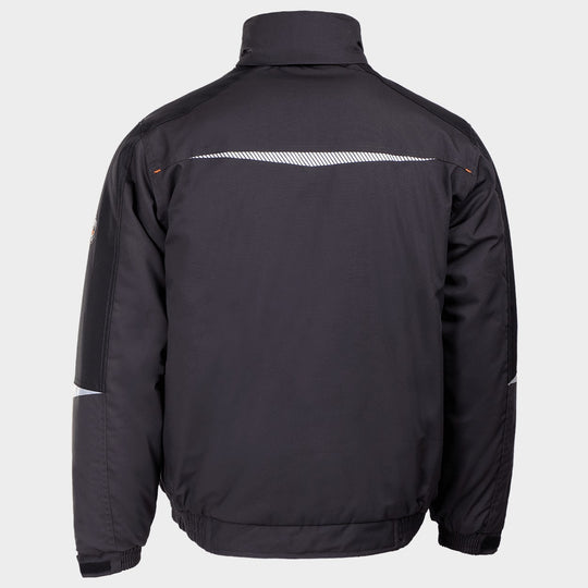 Μπουφάν εργασίας KASTOR T/C WINTER GREY/BLACK/ORANGE - 2 — stenso.gr Μπουφάν εργασίας KASTOR T/C WINTER GREY/BLACK/ORANGE - 2