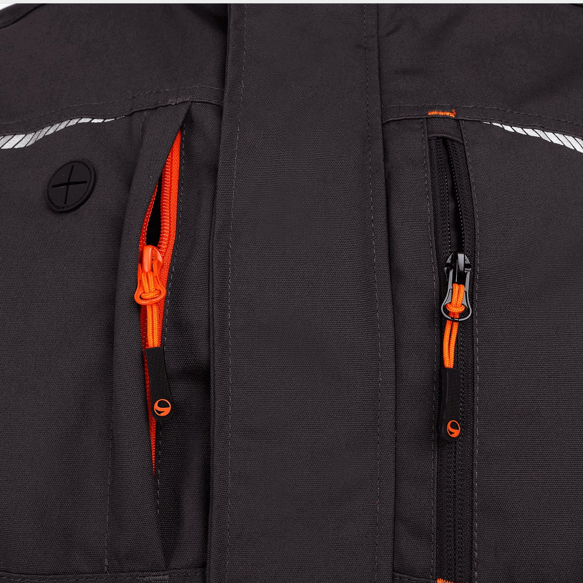 Μπουφάν εργασίας KASTOR T/C WINTER GREY/BLACK/ORANGE - 6 — stenso.gr Μπουφάν εργασίας KASTOR T/C WINTER GREY/BLACK/ORANGE - 6