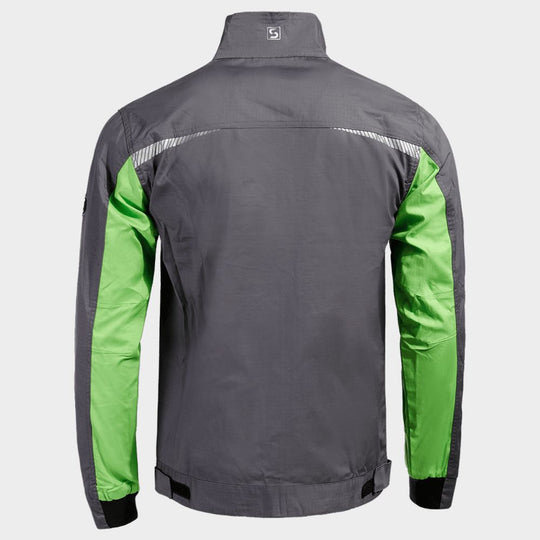 Jachetă de lucru PRISMA LIGHT STRETCH GRI/VERDE - 2 — stenso.gr Jachetă de lucru PRISMA LIGHT STRETCH GRI/VERDE - 2