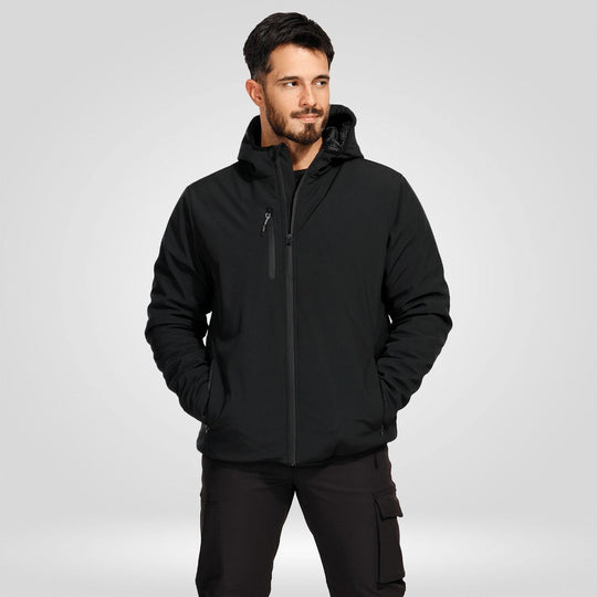 Μπουφάν εργασίας REEF PAD SOFTSHELL BLACK - 2 — stenso.gr Μπουφάν εργασίας REEF PAD SOFTSHELL BLACK - 2
