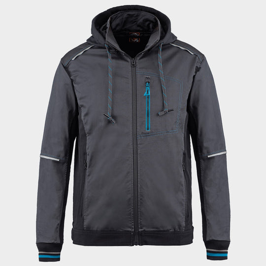 Μπουφάν εργασίας REVOLT 4STRETCH GREY/BLACK/PETROL - 1 — stenso.gr Μπουφάν εργασίας REVOLT 4STRETCH GREY/BLACK/PETROL - 1