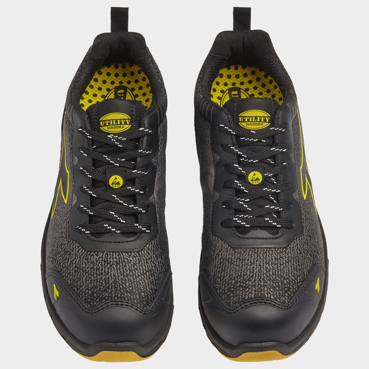 Παπούτσια εργασίας DIADORA RUN ATOM EVO LOW S3S SC FO SR ESD GREY/BLACK - 7 — stenso.gr Παπούτσια εργασίας DIADORA RUN ATOM EVO LOW S3S SC FO SR ESD GREY/BLACK - 7