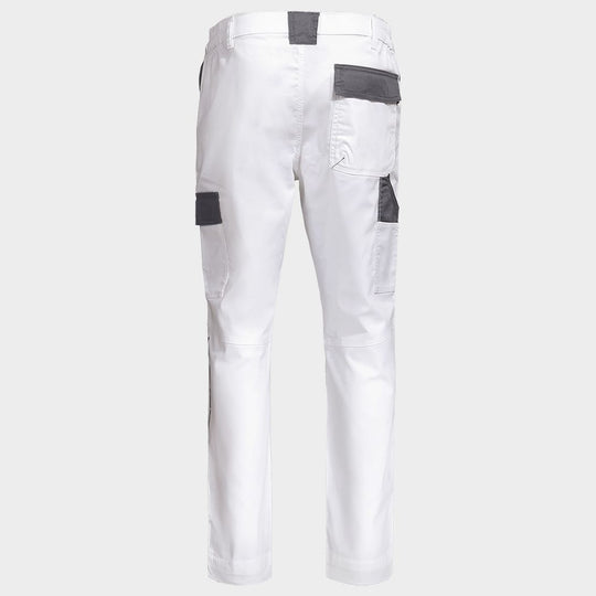 Pantaloni de lucru EOS STRETCH WHITE/GREY - 2 — stenso.gr Pantaloni de lucru EOS STRETCH WHITE/GREY - 2