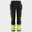 Παντελόνι εργασίας FRISTADS CRAFTSMAN HV YELLOW/BLACK - 1 — stenso.gr Παντελόνι εργασίας FRISTADS CRAFTSMAN HV YELLOW/BLACK - 1