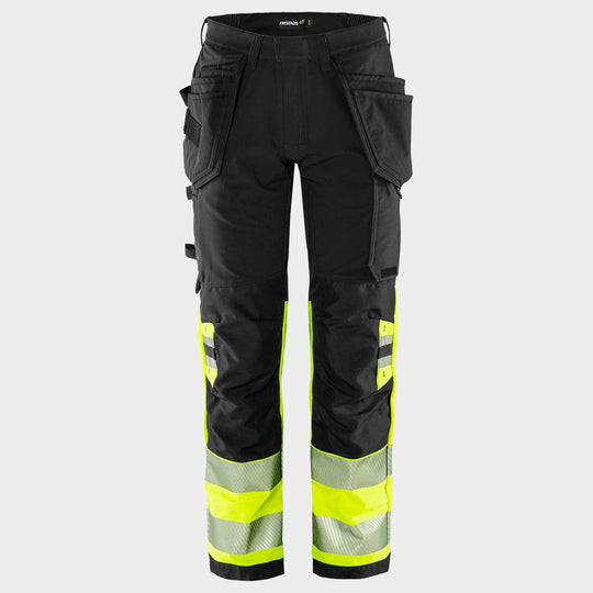 Παντελόνι εργασίας FRISTADS CRAFTSMAN HV YELLOW/BLACK - 1 — stenso.gr Παντελόνι εργασίας FRISTADS CRAFTSMAN HV YELLOW/BLACK - 1