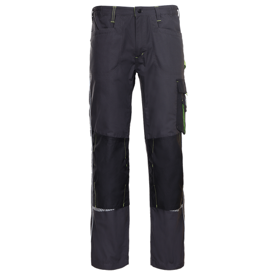 Pantalon de lucru PRISMA GRI/VERDE - 1 — stenso.gr Pantalon de lucru PRISMA GRI/VERDE - 1