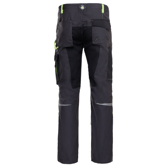 Pantalon de lucru PRISMA GRI/VERDE - 2 — stenso.gr Pantalon de lucru PRISMA GRI/VERDE - 2
