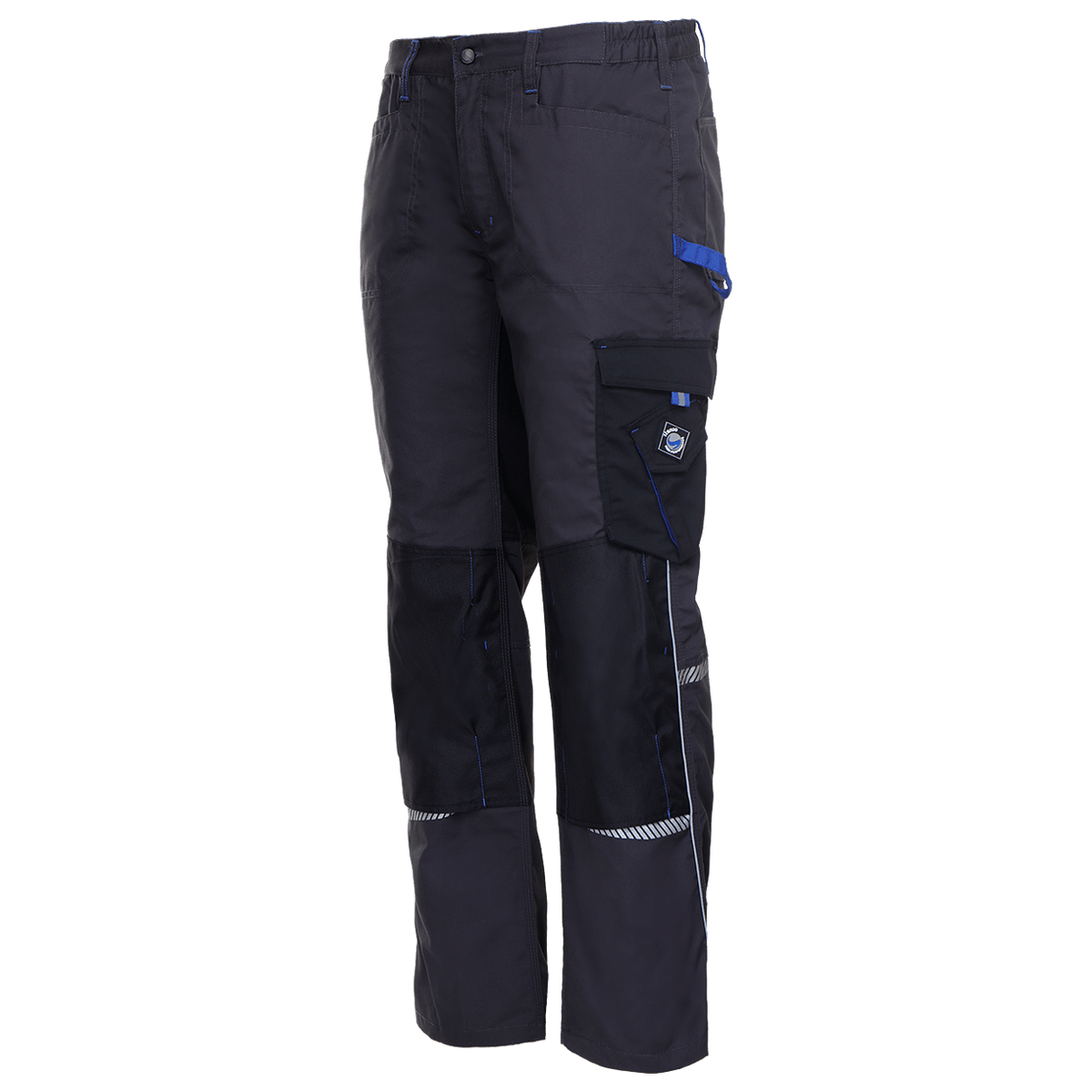 Pantaloni de lucru PRISMA GRI/ALBASTRU REGAL - 6 — stenso.gr Pantaloni de lucru PRISMA GRI/ALBASTRU REGAL - 6