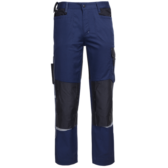 Pantaloni de lucru PRISMA SPANDEX BLEUMARIN/NEGRU - 1 — stenso.gr Pantaloni de lucru PRISMA SPANDEX BLEUMARIN/NEGRU - 1