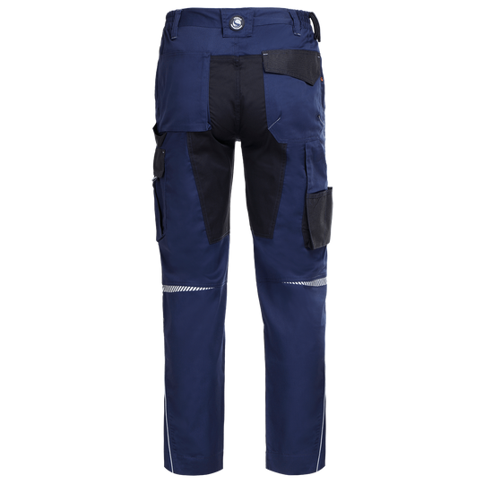 Pantaloni de lucru PRISMA SPANDEX BLEUMARIN/NEGRU - 2 — stenso.gr Pantaloni de lucru PRISMA SPANDEX BLEUMARIN/NEGRU - 2