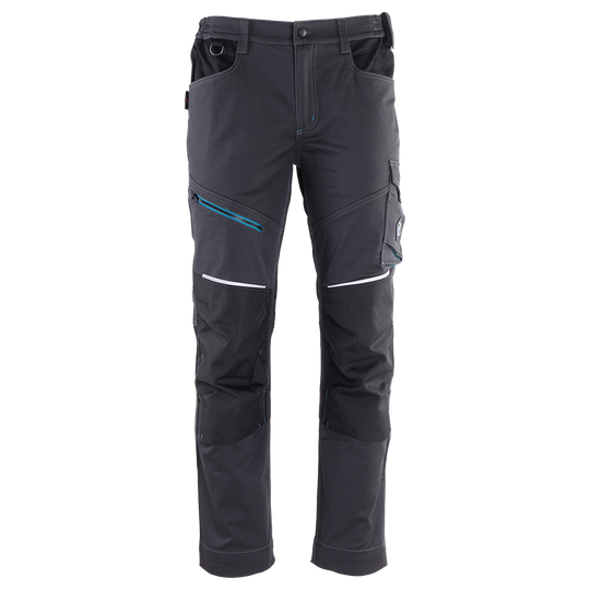 Παντελόνι εργασίας REVOLT 4STRETCH GREY/BLACK/PETROL - 1 — stenso.gr Παντελόνι εργασίας REVOLT 4STRETCH GREY/BLACK/PETROL - 1