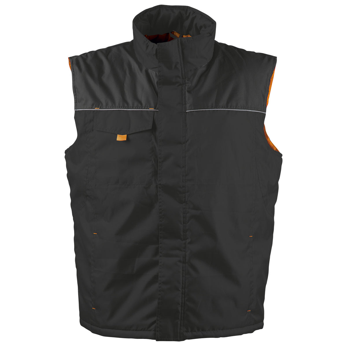 Γιλέκο εργασίας LANOS BLACK/ORANGE — stenso.gr Γιλέκο εργασίας LANOS BLACK/ORANGE