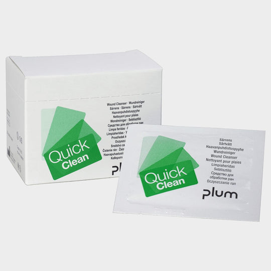 Μαντηλάκια καθαρισμού πληγών PLUM QUICKCLEAN BOX — stenso.gr Μαντηλάκια καθαρισμού πληγών PLUM QUICKCLEAN BOX
