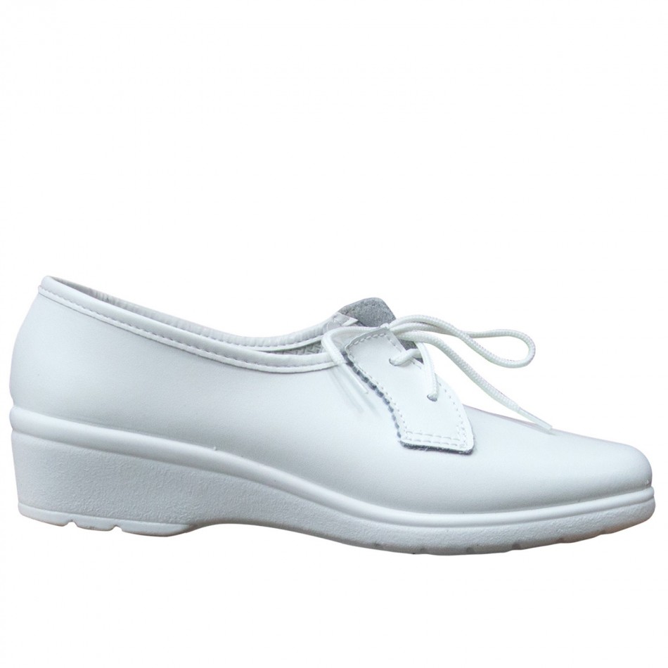 Γυναικεία παπούτσια υγιεινής με κορδόνια VIDAR O1 SRC