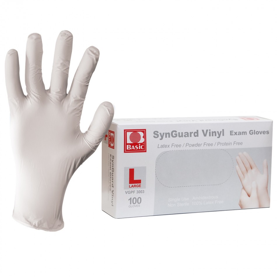 SYNGUARD VINYL Γάντια βινυλίου μιας χρήσης - 100 τεμ.