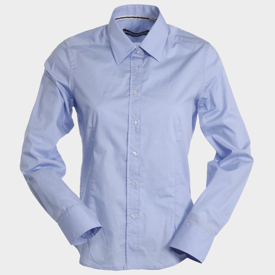 Γυναικείο μακρυμάνικο πουκάμισο PAYPER HOSTESS LIGHT BLUE