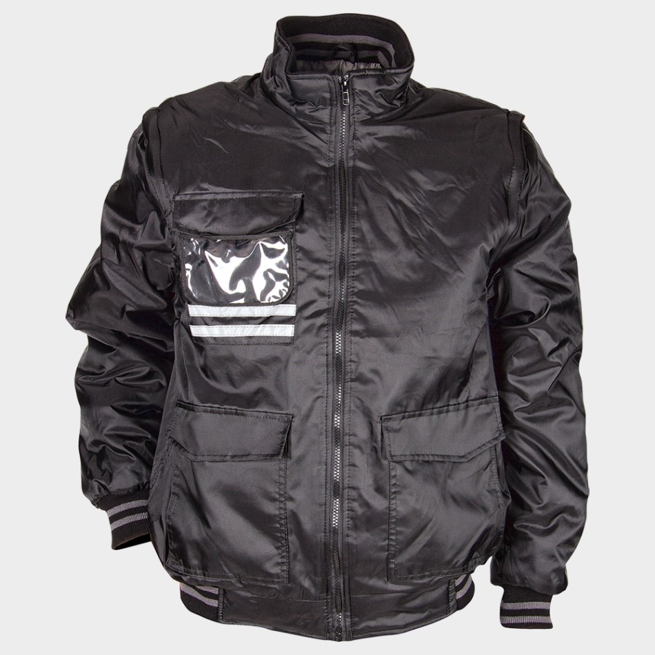 Μπουφάν εργασίας TRAX BLACK