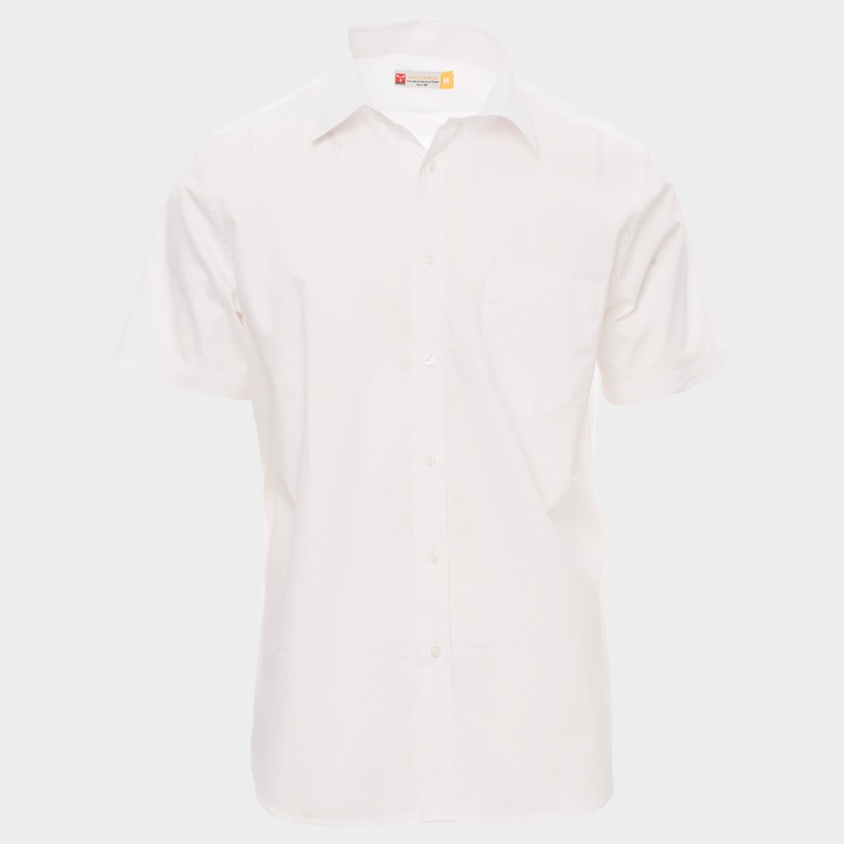 Ανδρικό κοντομάνικο πουκάμισο PAYPER SPRING WHITE
