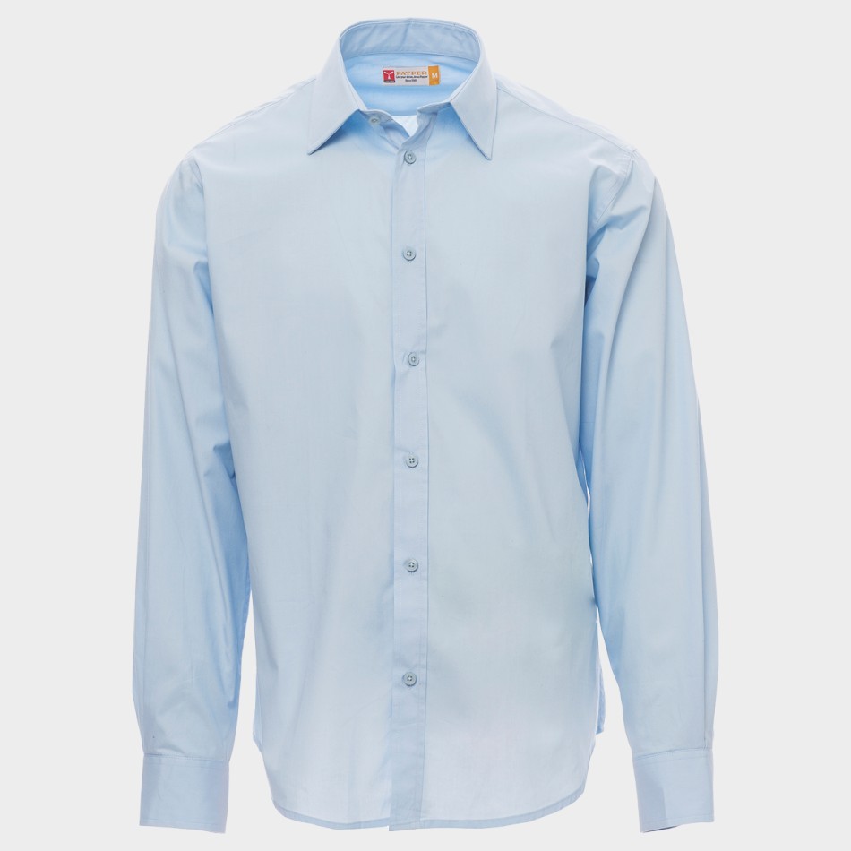 Ανδρικό μακρυμάνικο πουκάμισο PAYPER MANAGER LIGHT BLUE