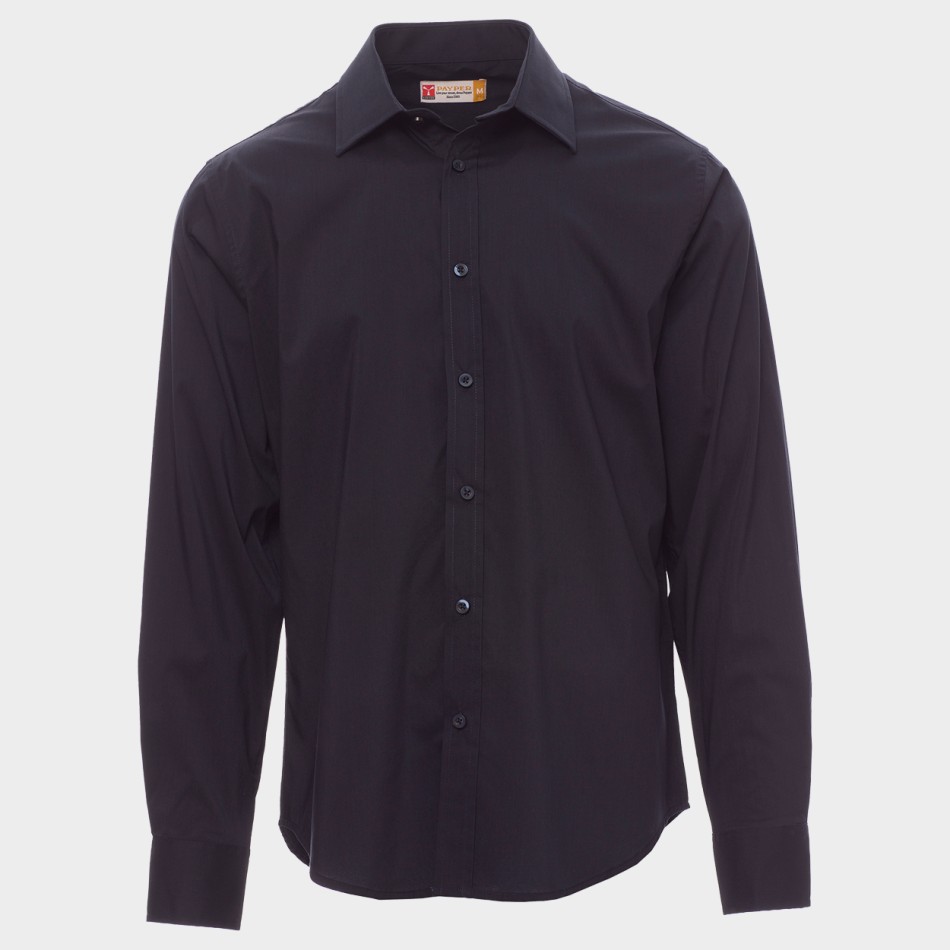 Ανδρικό μακρυμάνικο πουκάμισο PAYPER IMAGE NAVY