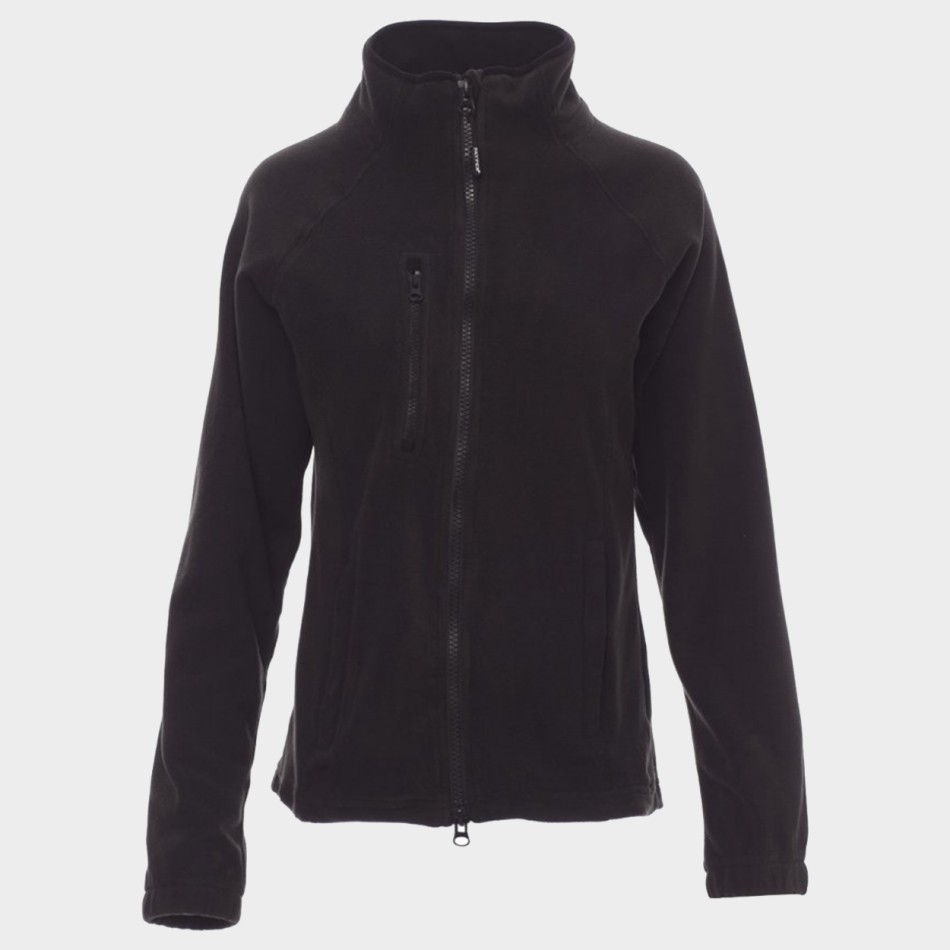 Γυναικεία φλις ζακέτα PAYPER NORWAY BLACK