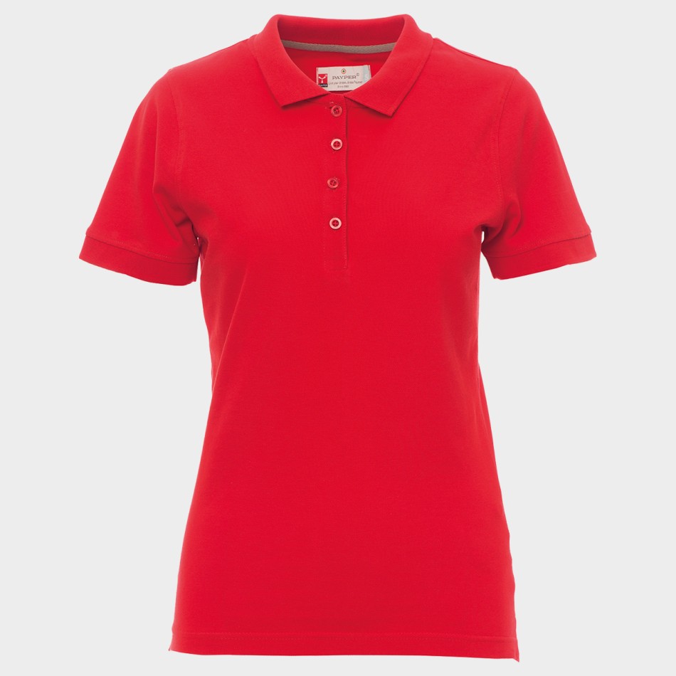 Γυναικείο μπλουζάκι πόλο PAYPER VENICE RED
