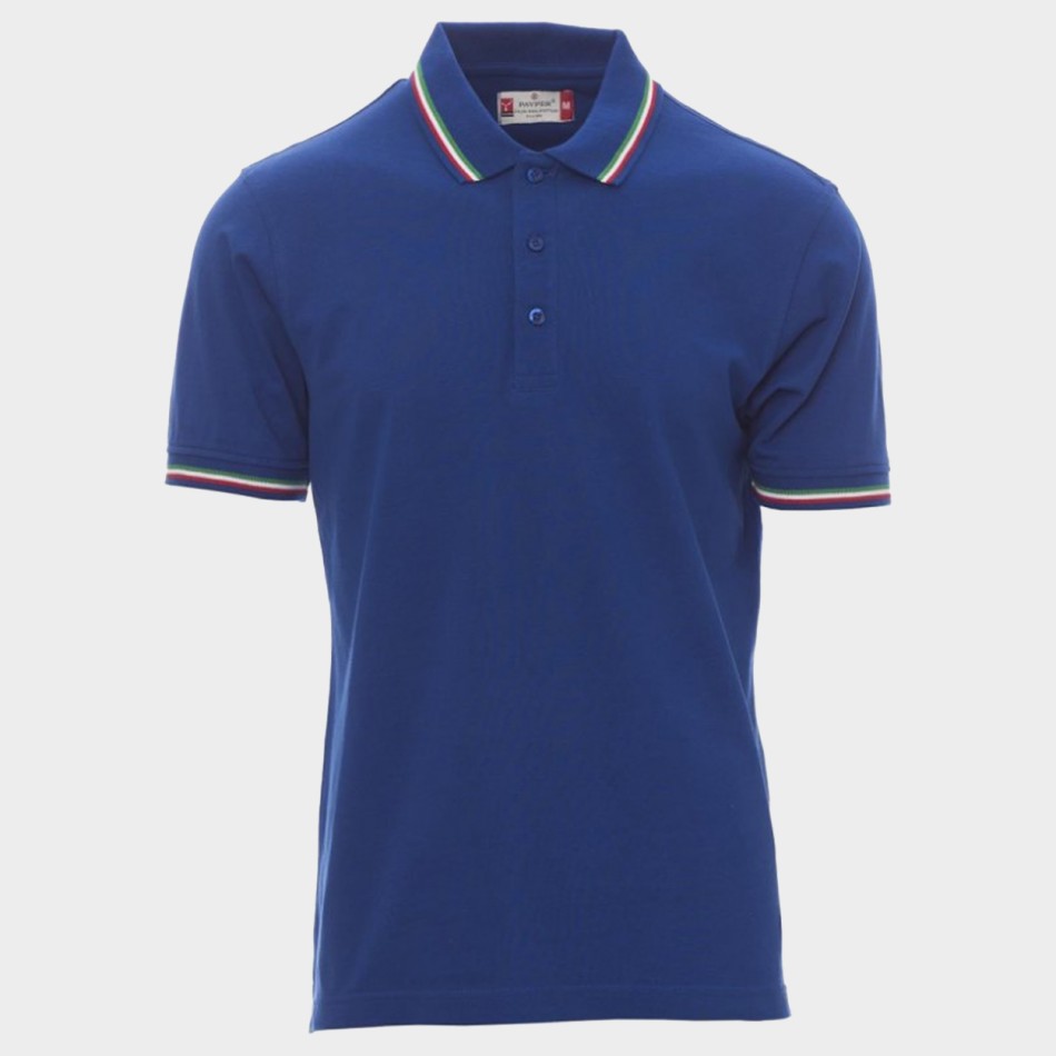 Πόλο μπλουζάκι PAYPER ITALIA ROYAL BLUE T-shirt