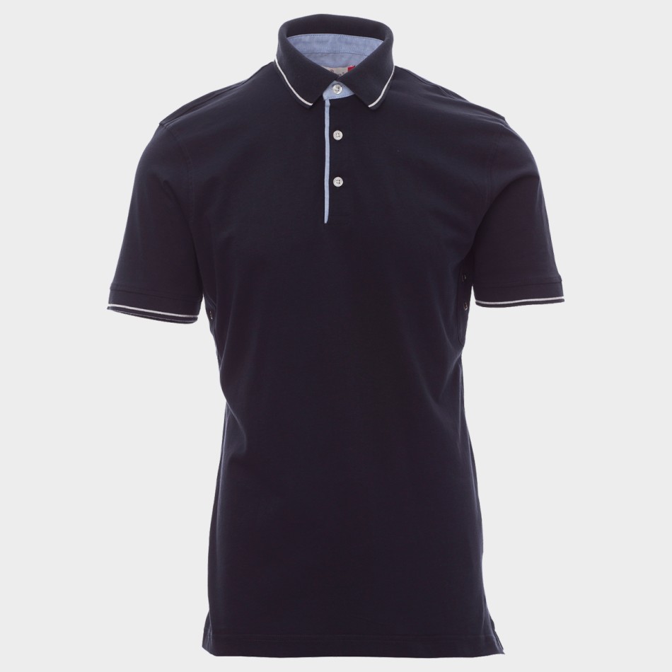 Κοντομάνικη μπλούζα PAYPER CAMBRIDGE NAVY Polo