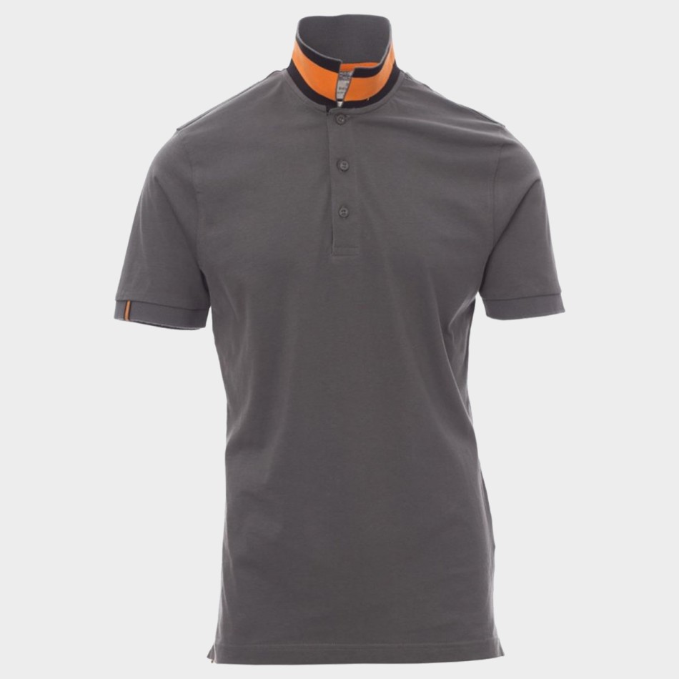 Μπλουζάκι πόλο PAYPER MEMPHIS DARK GREY