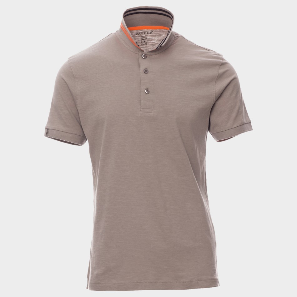 Κοντομάνικη μπλούζα PAYPER NAUTIC LIGHT GREY Polo