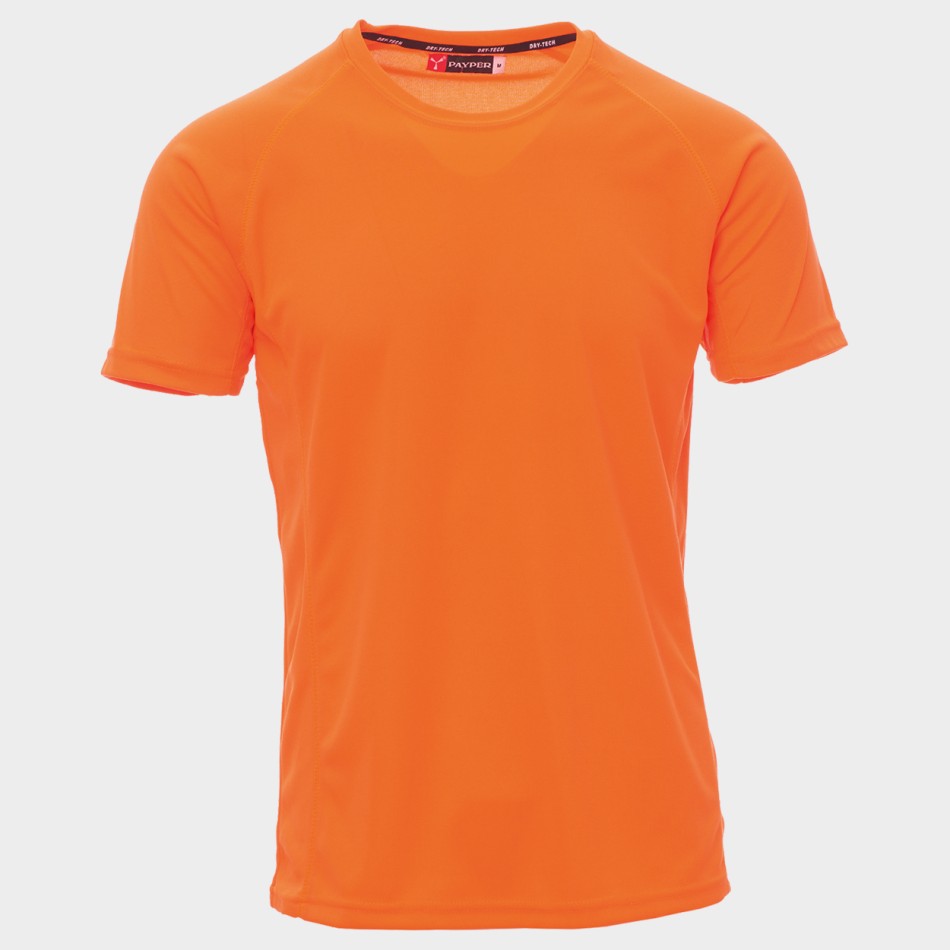 PAYPER RUNNER FLUO ORANGE T-shirt