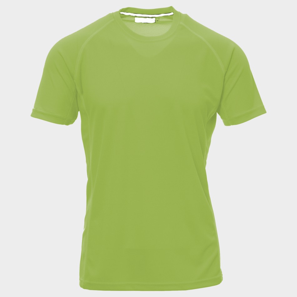 PAYPER RUNNER FLUO GREEN T-shirt