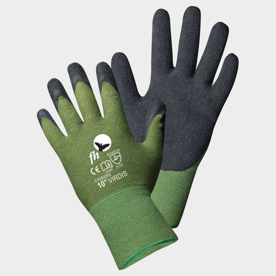 VIRDIS Latex dipped gloves