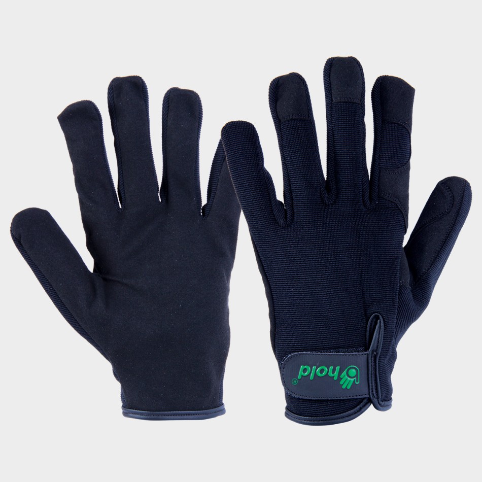 Γάντια από δερματίνη και ύφασμα GRANDE